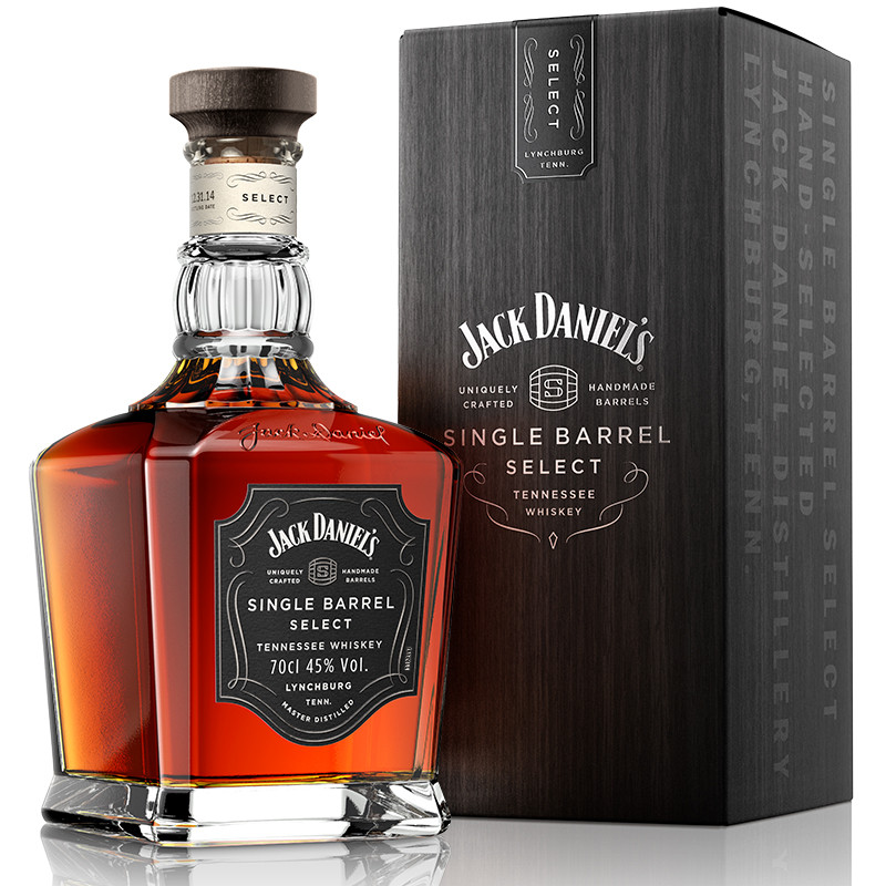 杰克丹尼单桶田纳西州威士忌45度 700ml