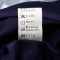 Aline/阿莱秋季新款碎花连衣裙泡泡袖淑女风宽松舒适印花中长裙 M 藏青花