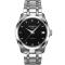 天梭(TISSOT)库图系列时尚皮带女士手表 机械钢带女表T035.207.11.011.00 T035.207.16.011.01