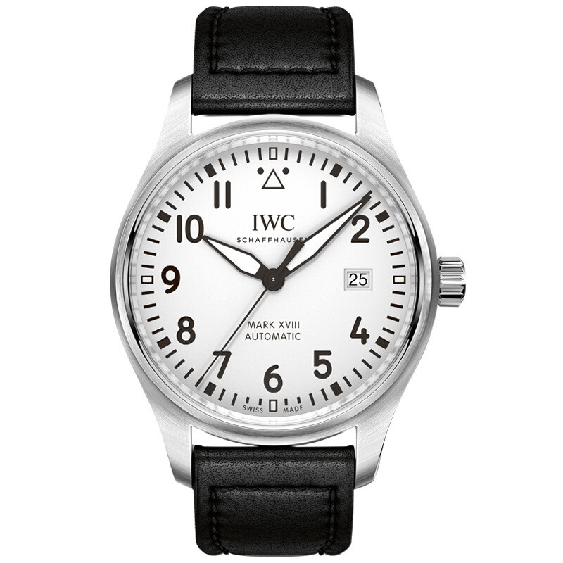 万国（IWC）手表 飞行员系列机械男表IW327011 白盘皮带