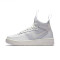 NIKE耐克AIRFORCE1女子空军一号休闲板鞋864025-001-100- 顶峰白/顶峰白/银灰色 36.5