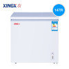 星星(XINGX) BD/BC-147JE 147升 冰柜 卧式冷柜小家用顶开门 冷藏冷冻节能单温柜 一级能效 微霜系统
