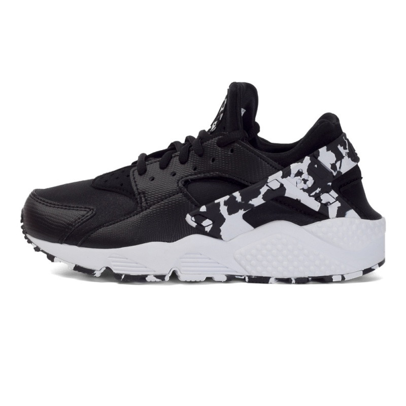 Nike耐克女鞋2017新款AirHuarache华莱士跑步休闲鞋-859429-003 黑/黑/白 37.5
