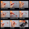 洋子（YangZi）iphone44S55S6plus拆机工具套装三星小米苹果手_1 5合1【高配款】【蓝色】