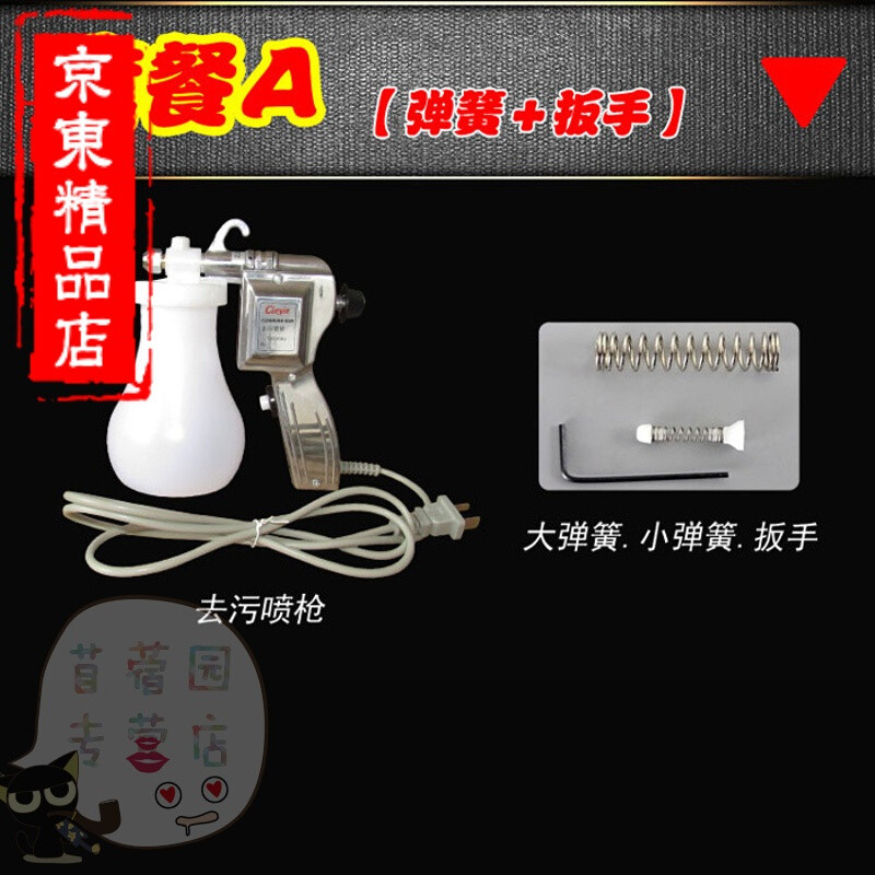 洋子（YangZi）苜蓿园五金思怡服装油污渍清洁枪去污喷枪金刚菩提核桃文玩清理高压电动水枪_1 套餐A