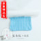洋子（YangZi）苜蓿园品牌家装4层吸汗巾垫背巾纯棉巾隔汗巾超大号大人老人孕妇六_1 6层成人吸汗巾-蓝条纹