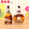 洋子（YangZi）创意厨房餐厅酒柜橱柜家居摆件装饰品工艺品五谷丰登杂粮玻璃瓶_1 丰收树提琴S