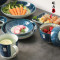 洋子（YangZi）日居仕日式创意水墨家用陶瓷器餐具碗具套装菜碟碗盘餐具套装_1 5.5寸荷口碗