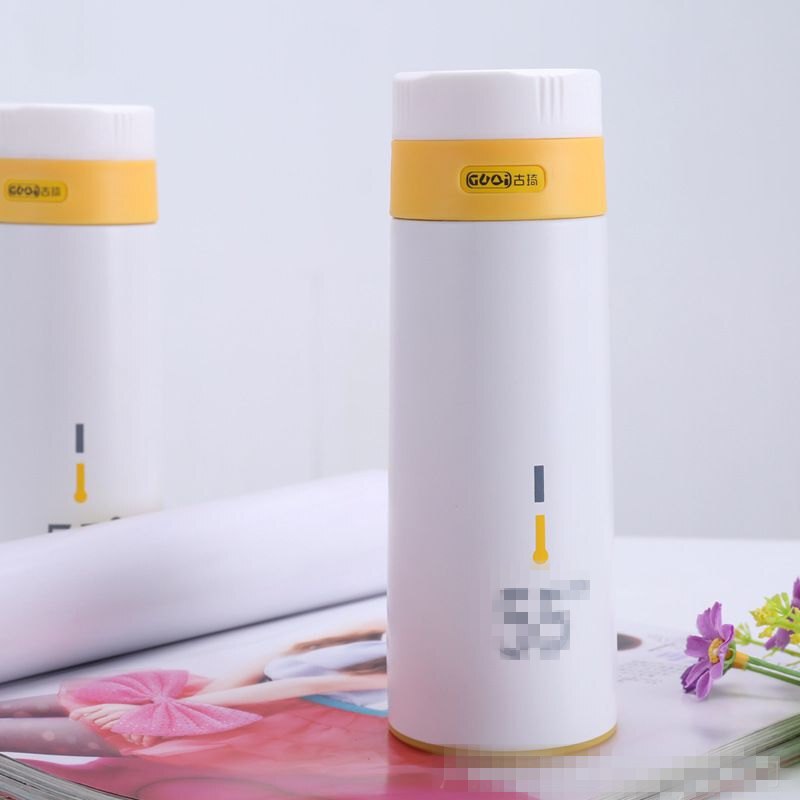 洋子（YangZi）保温杯女男生便携摇摇恒温智能水杯创意礼品 55度标志