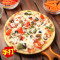 洋子（YangZi）披萨饼底pizza坯半成品做比萨材料批萨皮必胜客烘焙原料3个 9英寸