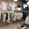 铁艺衣架杆服装店男女货架展示架落地式中岛架侧挂架衣服架子多色多款多功能时尚创意服装店家具服_1_1 长80宽40高130cm