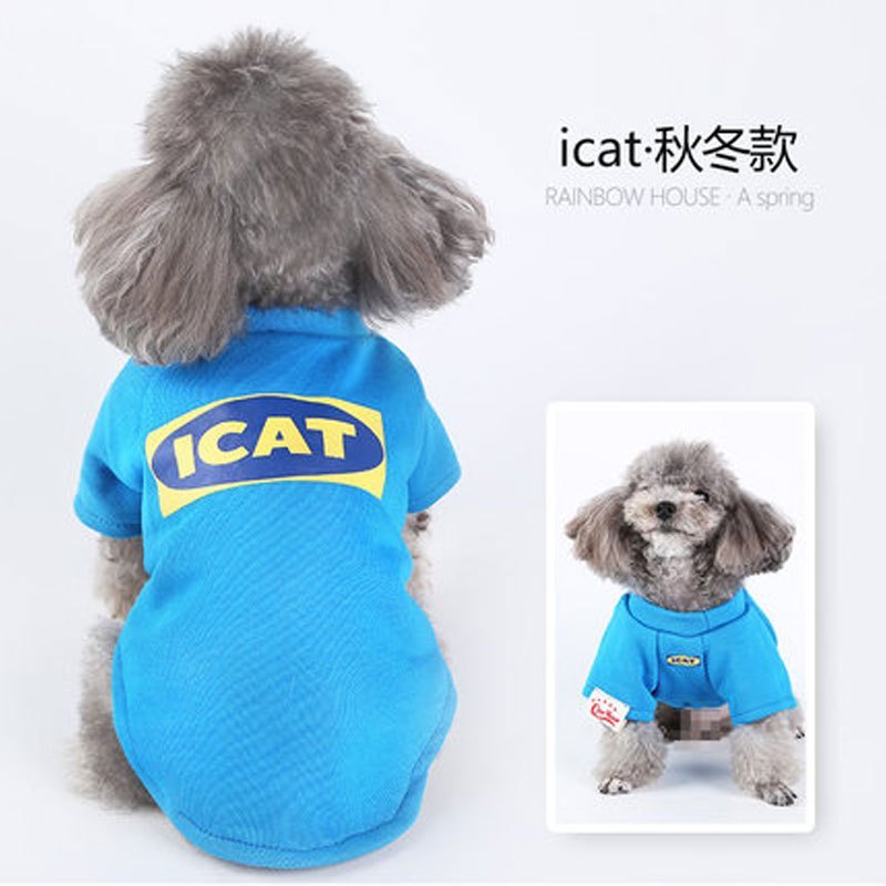宠物小狗狗衣服泰迪秋冬装猫咪比熊小型犬雪纳瑞吉娃娃幼犬秋装多色多款多功能宠物用品宠物服饰及_1 ICAT
