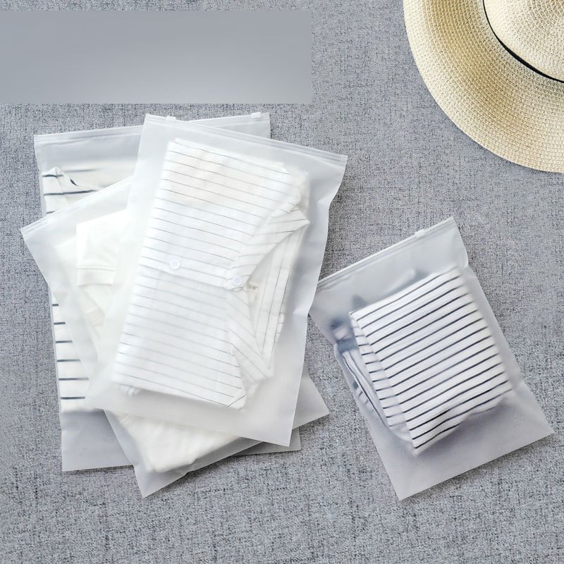 同款旅行收纳袋旅游衣服整理防水密封袋衣物分装行李箱收纳包多色多款多功能生活日用收纳用品时尚_1 小号10个