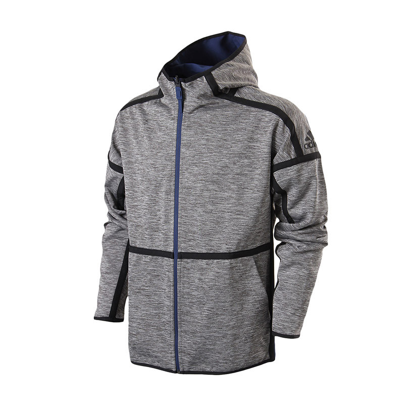 adidas阿迪达斯男子夹克外套18新ZNE两面穿休闲运动服CF0654 S CW3547灰色