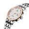 天王表(TIANWANG)手表正品 休闲时尚石英女表网红同款女士手表LS31011 银盘钢带