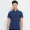 柒牌SEVEN男装短袖T恤衫纯棉舒适透气polo衫休闲上衣短T恤 紫蓝色 185
