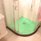 按摩拼接地垫浴室防滑垫卫生间洗澡淋浴房脚垫卫浴厕所满铺防滑 透明+绿