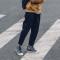 18款式玩藥局...原创丝光休闲裤男士基础百搭烫折弹力布裤 M 藏青色