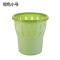 厨房卫生间垃圾筒客厅垃圾清洁收纳桶家用垃圾桶无盖塑料垃圾桶_2 小号绿色