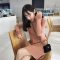 18款式2018秋冬季新款女装小香风红色针织内搭打底连衣裙小心机显瘦裙子 XL 酒红色