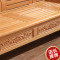 实木沙发榉木沙发实木客厅组合成套家具DF组合 单人位(百分百全榉木)