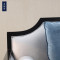神州行EASYOWN 新中式沙发组合客厅整装酒店小户型布艺禅意实木沙发现代中式家具 单人位长780宽700*高1120组合