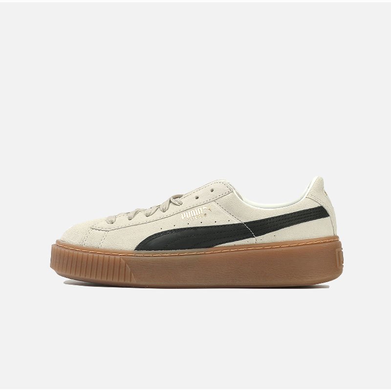 Puma 彪马 厚底松糕鞋男女休闲鞋 363559-01-02-03 棕色 36码