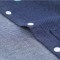 男女童春季新品连体衣长袖圆领开扣可开档连体衣3-12个月59-80cm 80cm 蓝色