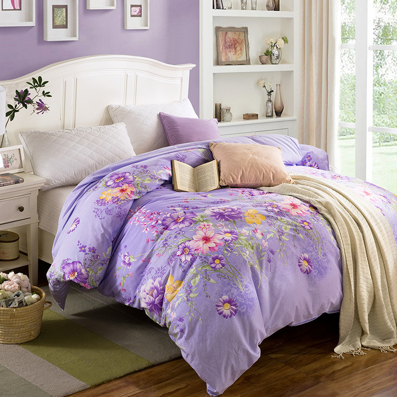 南极人全棉加厚被套磨毛被套单件200x230纯棉双人被罩单件秋冬1.8_2 220x240cm 绝世佳人
