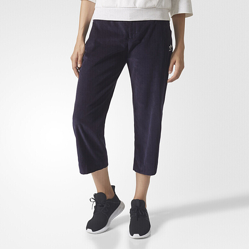 阿迪达斯（adidas）三叶草女裤年冬季新款休闲舒适运动裤BR5198 XL 默认颜色
