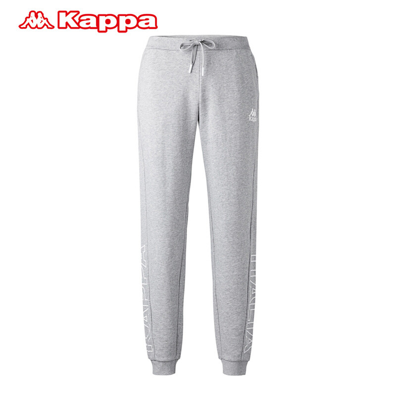 Kappa卡帕新款春秋男运动裤柔软透气小脚跑步运动长裤K0815AK28D XL 黑色-990