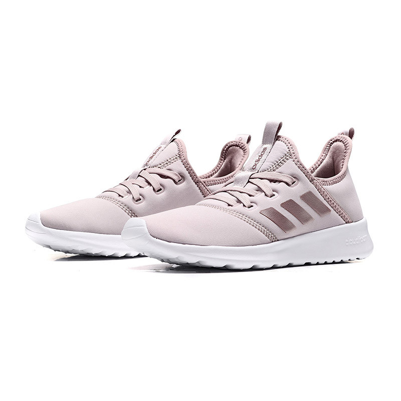 adidas阿迪达斯NEO女子休闲鞋2018新款透气缓震轻便运动鞋DB0694.. DB1769冰晶紫+蒸汽灰 37码