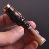 大将军牦牛角烟嘴 循环双重过滤嘴戒烟器 加长芯粗细烟两用 创意烟具雕刻十二生肖 龙