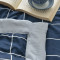 皮尔卡丹(Pierre Cardin)家纺 纯色夏凉被夏季薄被子被芯平纹水洗棉纤维格子夏被空调被1.5/1.8/2.0 2.0*2.3m 黄小格