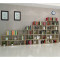 创意书柜学生书架简约现代落地客厅置物架简易组合收纳架 黑色4个白色4个