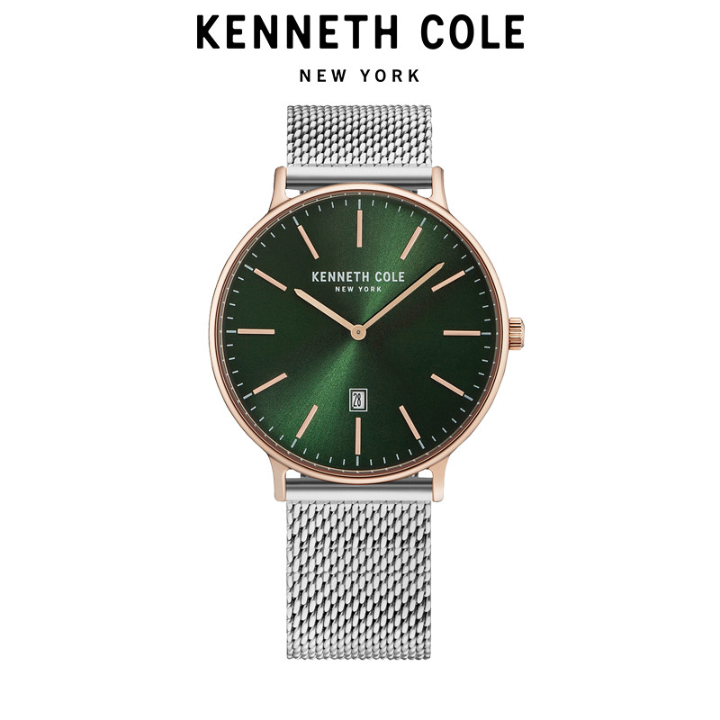 凯尼斯克尔(KennethCole)手表正品KC男表时尚潮流简约男士休闲防水日历精钢石 KC15057011