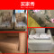 单人沙发布艺现代双人三人沙发酒店咖啡厅网吧美式小沙发椅ZH01壹_7 花白麻布