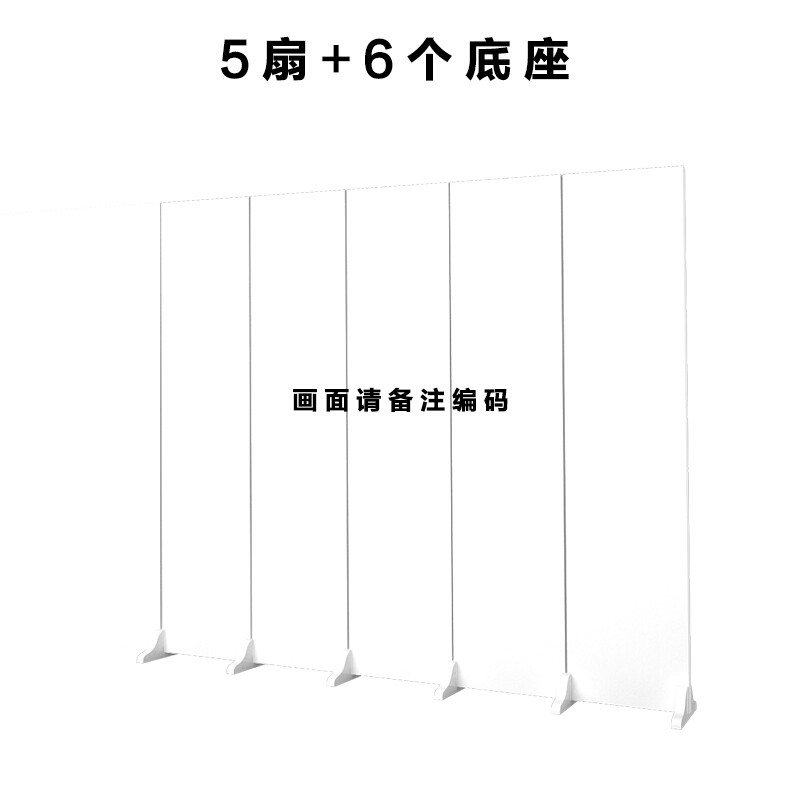 淮木屏风隔断客厅装饰折叠实木中式玄关简约现代双面布艺房间移动折屏10扇防透+11个底座1. 5扇防透+6个底座1.8米高X2米宽