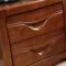 淮木床头柜橡木简约现代中式实木储物柜收纳柜床边柜整装柜子胡桃色整装 榉木色