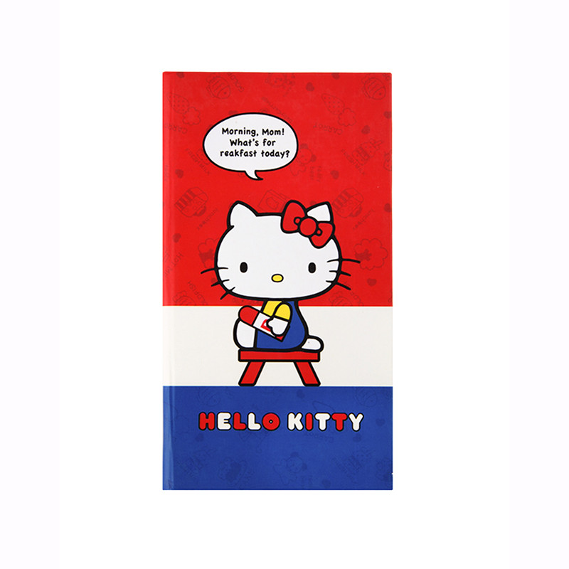 广博(GuangBo)KT81012硬面记事本2本装48K/96张hello Kitty猫日记本笔记本子 笔记本/记事本