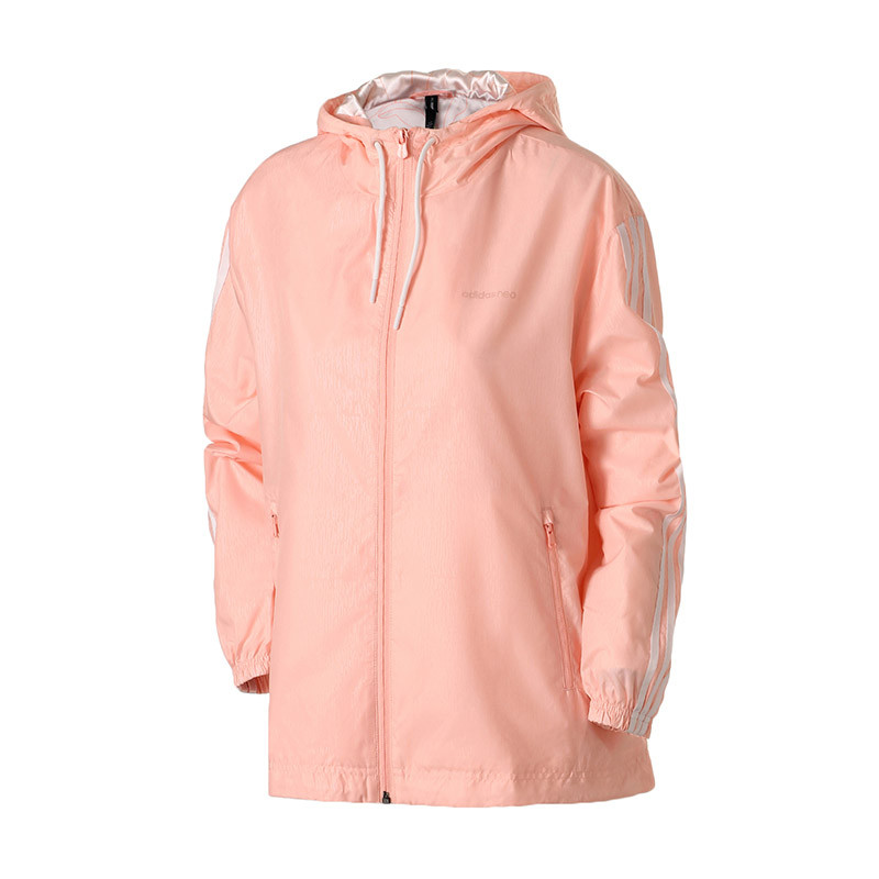 adidas阿迪达斯NEO女子外套夹克2018新款休闲运动服CZ1692 XXL CZ1692红色