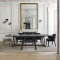 淮木实木长条桌子工作台简约现代工业风餐桌办公桌椅组合会议桌300*100*75面5公分 实木书椅