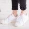 Adidas阿迪达斯neo17年秋冬新款女子运动小白鞋AW3974 默认颜色 38.5