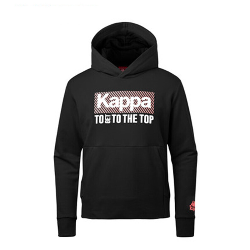 Kappa男款运动卫衣休闲上衣套头帽衫衣2017新款|K0752MT12D XXL K0752MT12D-990