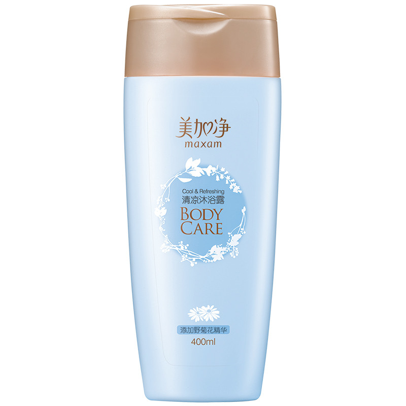 美加净(MAXAM) 清凉 沐浴露 400ml（单位：瓶）