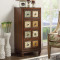 淮木美式三四五斗柜实木客厅柜子储物柜简约现代欧式卧室收纳柜多功能棕色3五斗柜整装 棕色2四斗柜