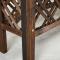 花架隔断爬藤绿植花槽隔断酒店餐厅吧台隔断室内外围栏防腐木花箱_7 长120宽25高120碳化色
