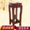 花架实木中式客厅吊兰榆木仿古绿萝整装方形室内架子古典简约阳台_8 A款（30*80）精品款胡桃色