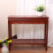 仿古实木花架榆木鱼缸架奇石桌盆景桌超承重工艺品底座花架子绿萝_6 长80宽28高70
