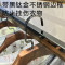 淮木高档服装店展示架落地架铁艺衣架服装架复古欧式女装店货架中岛架 150x160下带板